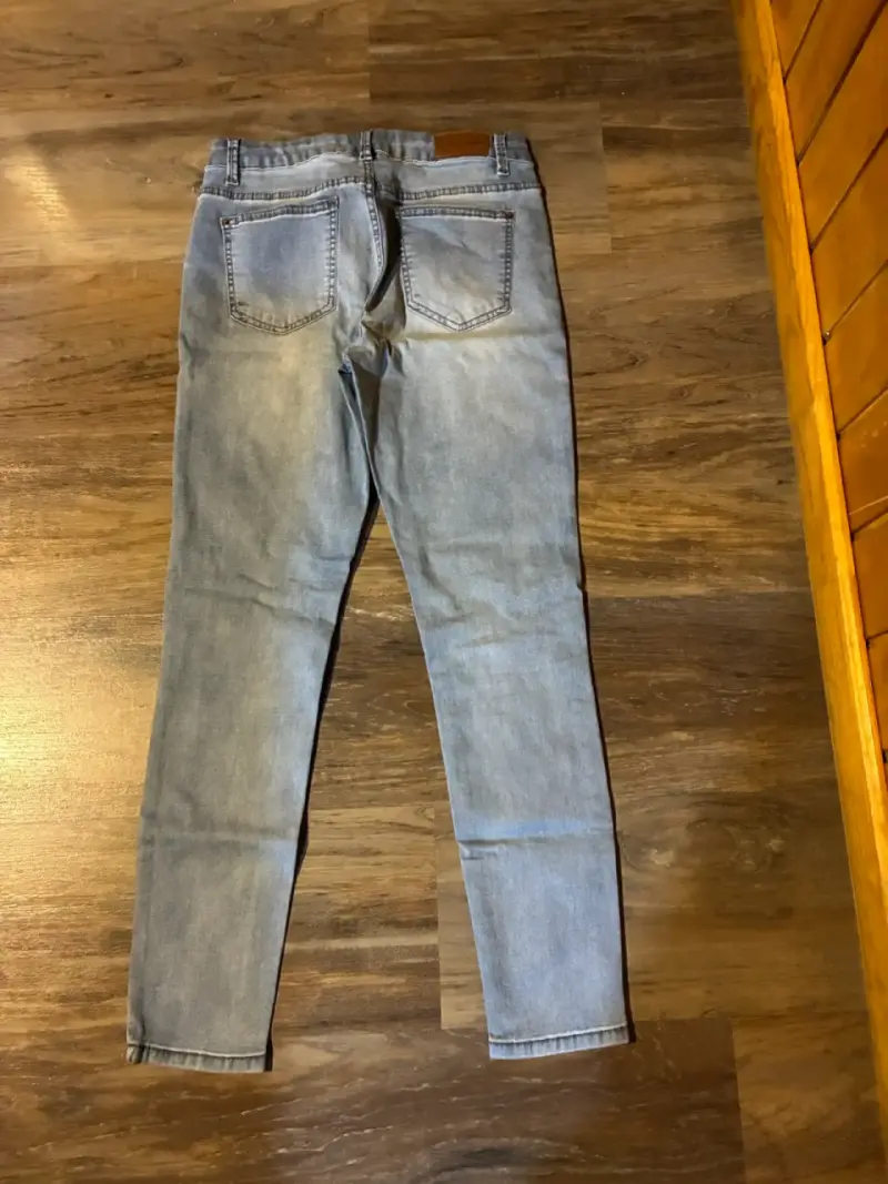 Jeans azul claro talla 38 mujer marca alaniz - 3