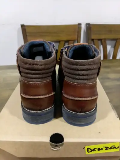 Botines de cuero marrón Cardinale - miniatura 3