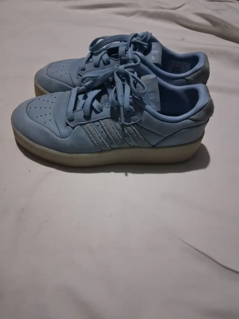 Zapatillas deportivas azules de cuero - 1