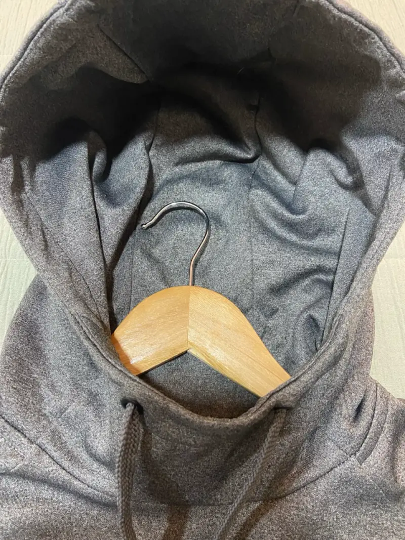 Polerón Nike Dri-Fit gris con capucha - 3