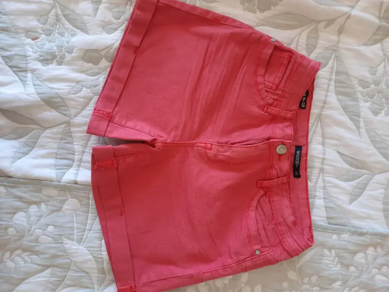 Jeans bordados para mujer en denim azul - 3
