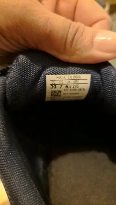Zapatillas deportivas Adidas azul marino - miniatura 3