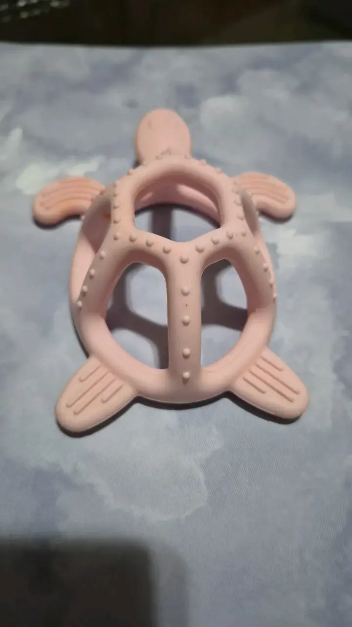 Mordedor de silicona en forma de tortuga - 3