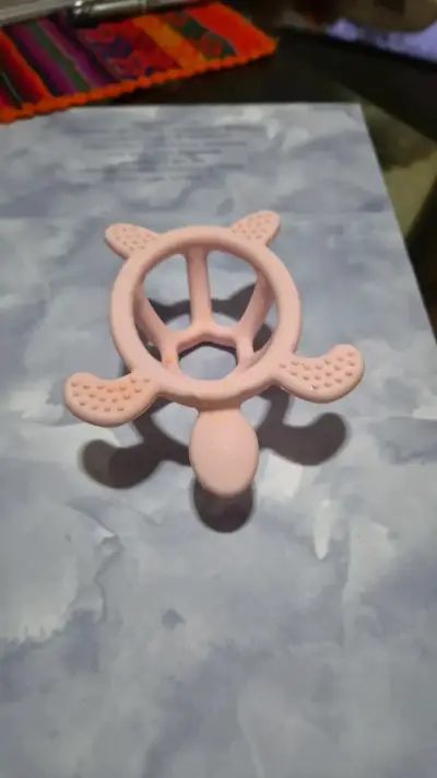 Mordedor de silicona en forma de tortuga - miniatura 4