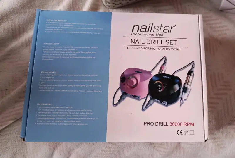 Set de taladro de uñas Nailstar Pro Drill
