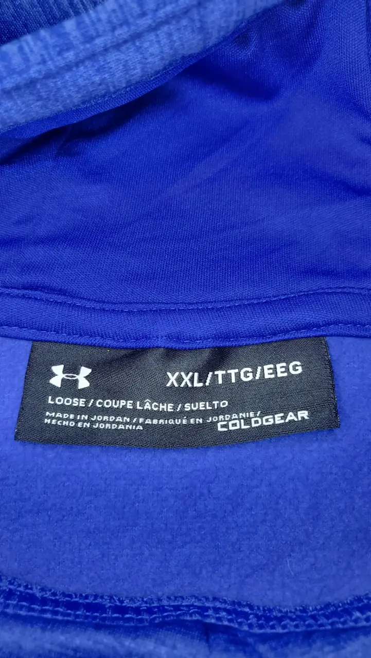 Polerón azul Under Armour con capucha - 2