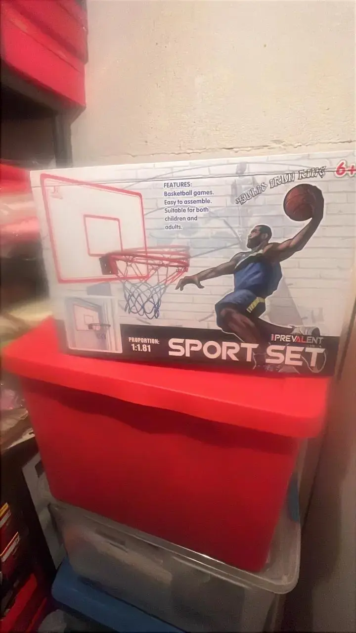 Set de baloncesto para niños y adultos