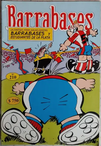 Revista Barrabases N°210 edición clásica - miniatura 1