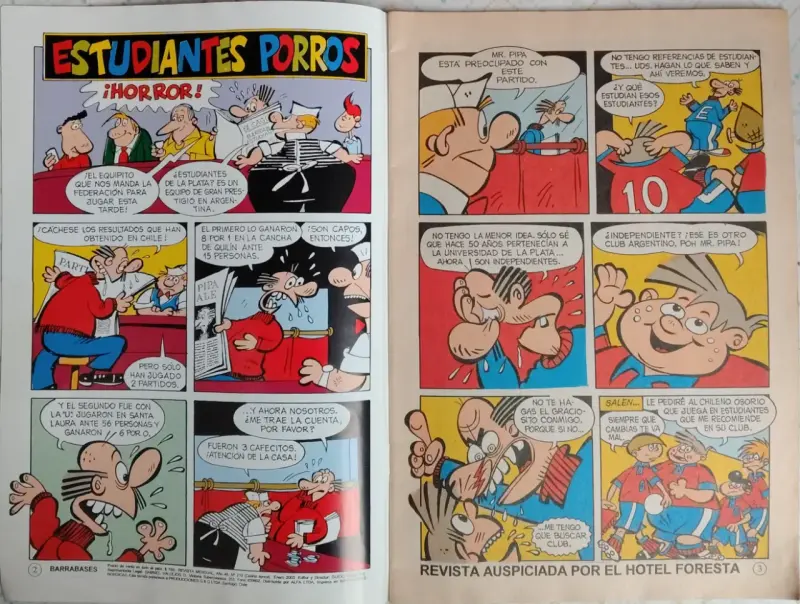 Revista Barrabases N°210 edición clásica - 2