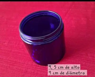 Conjunto de cristalería azul decorativa - miniatura 4