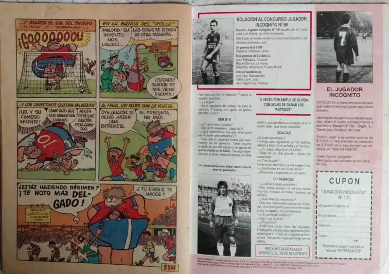 Revista Barrabases N°101 edición vintage - 3