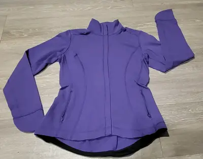 Chaqueta deportiva morada para mujer - miniatura 1
