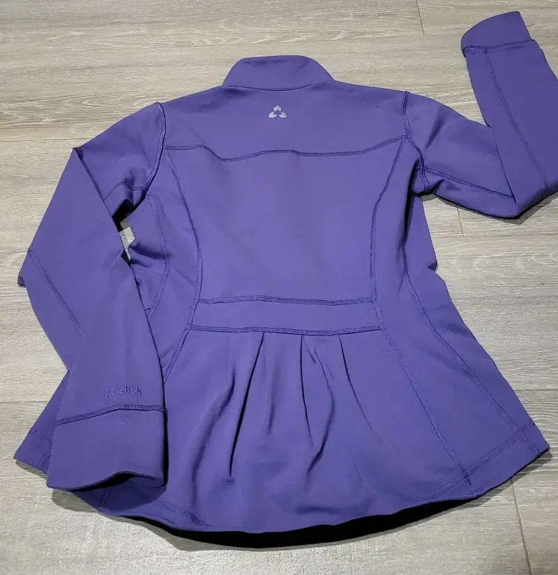 Chaqueta deportiva morada para mujer - 2