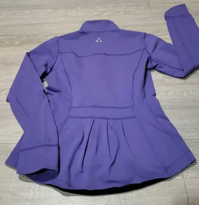 Chaqueta deportiva morada para mujer - miniatura 2