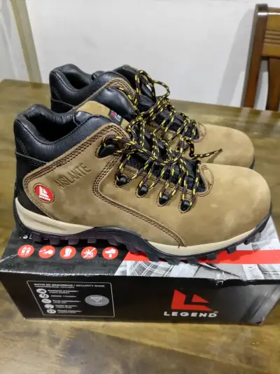 Botas de seguridad Legend marrones - miniatura 1