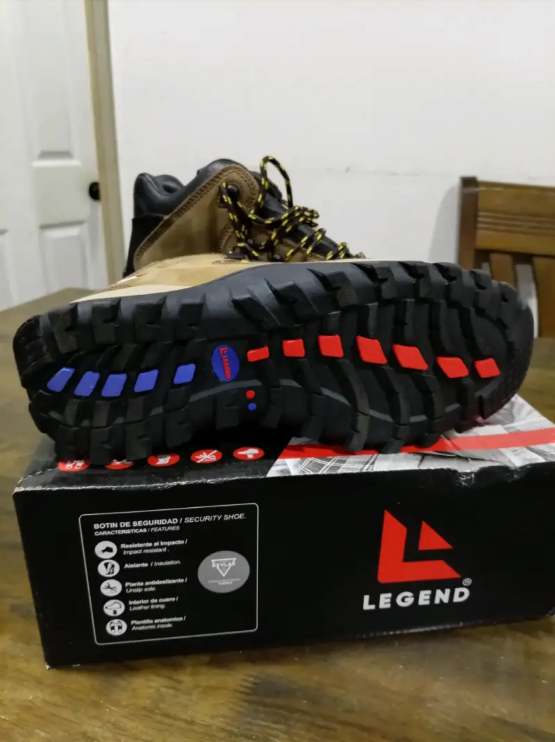 Botas de seguridad Legend marrones - 4