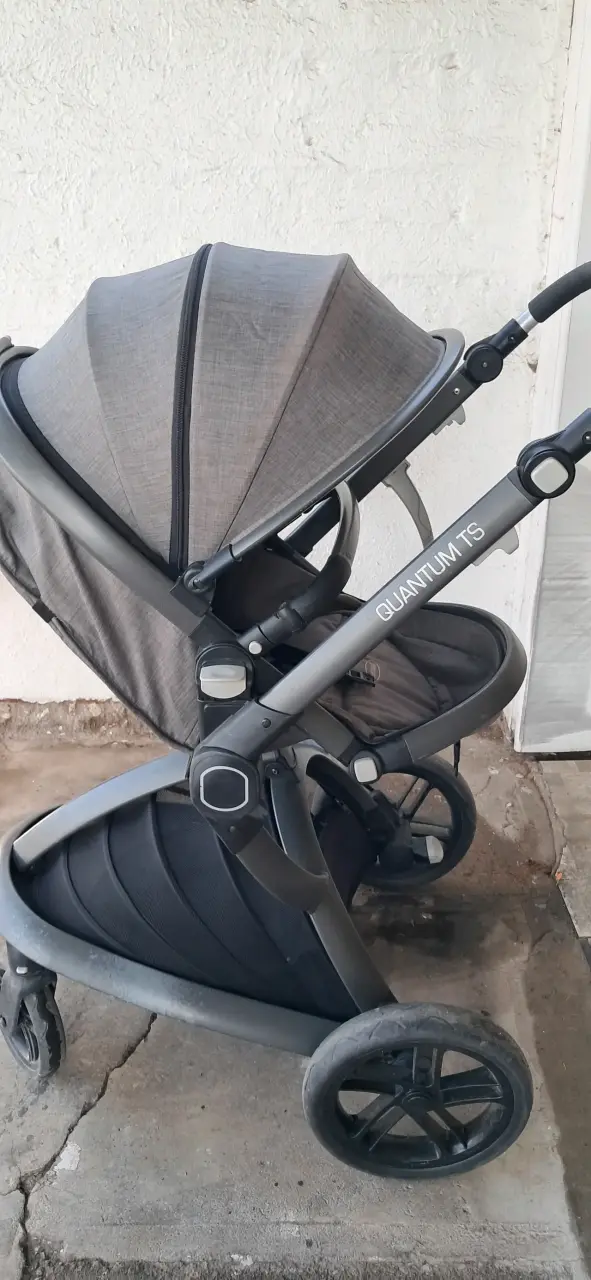 Coche de bebé Quantum TS gris - 1
