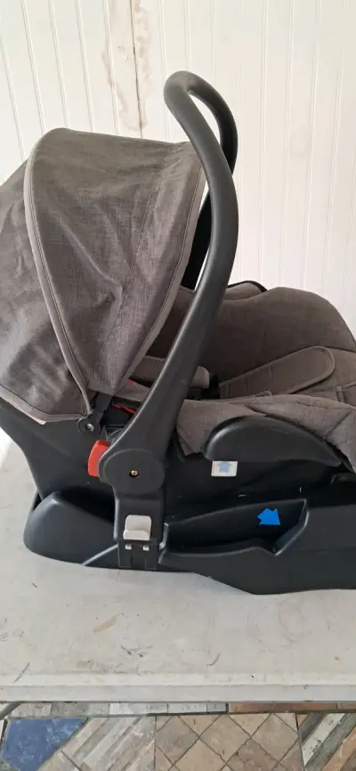 Coche de bebé Quantum TS gris - miniatura 3