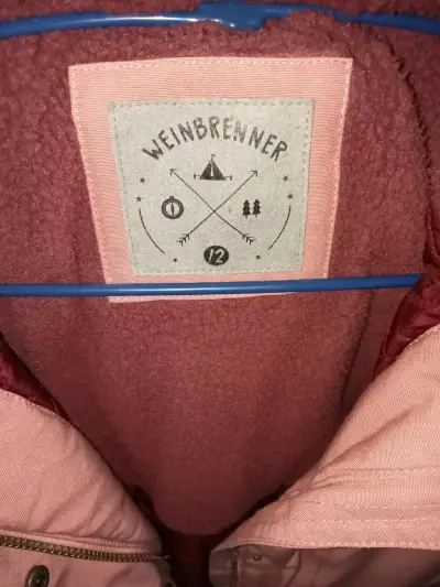 Parka rosada con forro de lana - miniatura 2