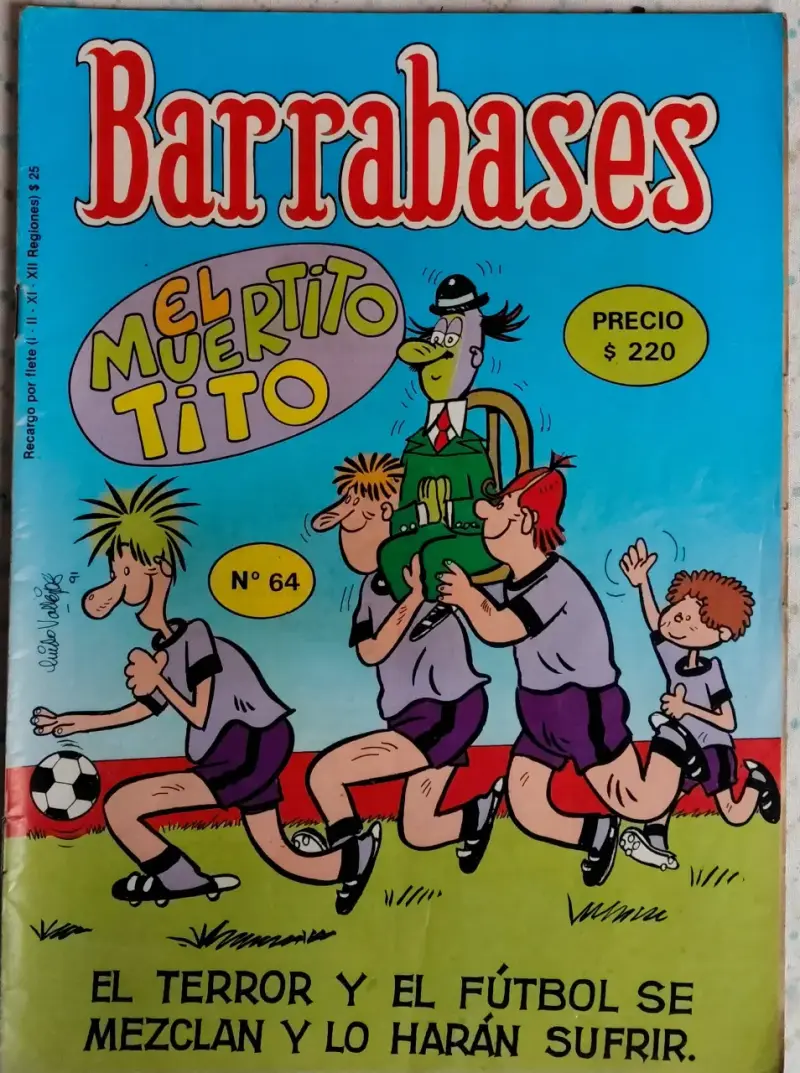 Revista Barrabases N°64 El Muertito Tito - 1