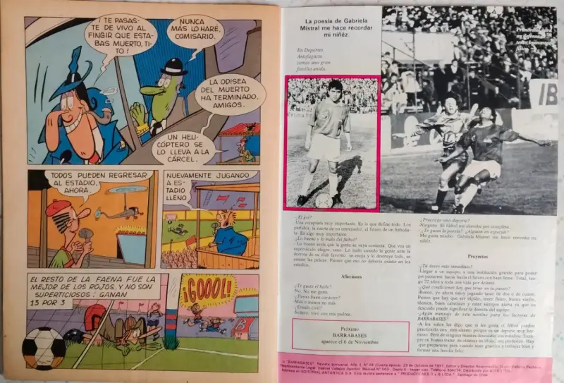 Revista Barrabases N°64 El Muertito Tito - 3