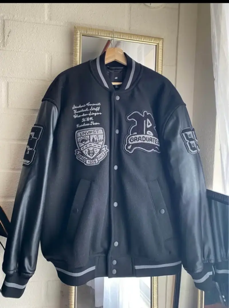 Chaqueta Bomber Varsity H&M - Como nueva - 1