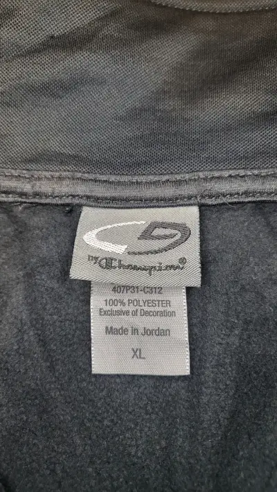Chaqueta Deportiva C9 By Champion – Negra - miniatura 3