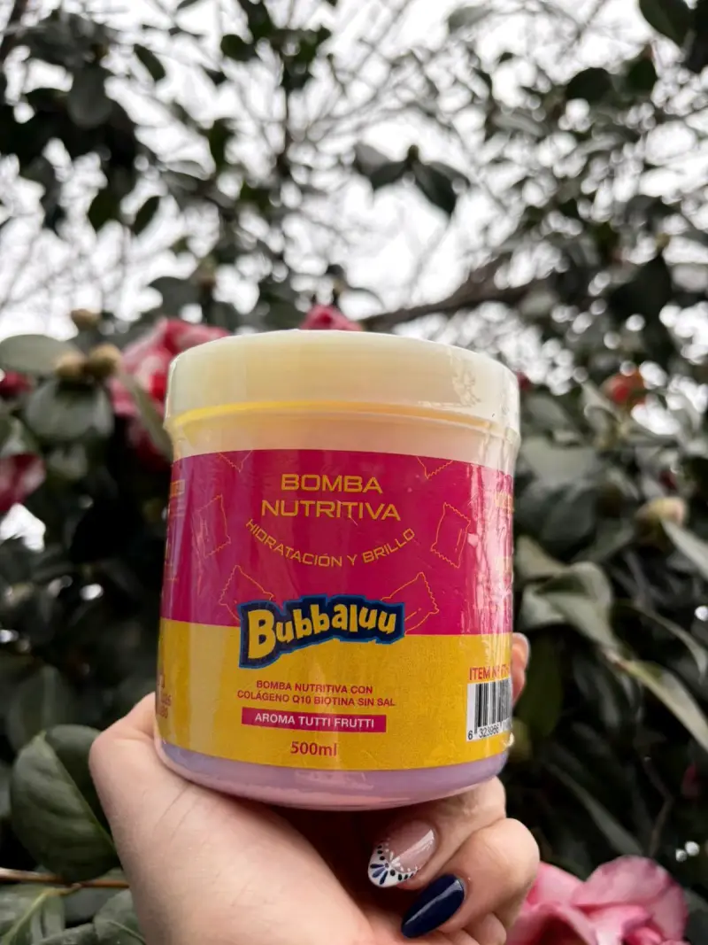 Bomba Nutritiva Bubbaluu Tutti Frutti 500ml