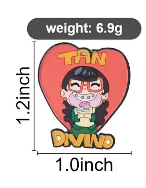 Pin 'Tan Divino' Betty la Fea con diseño divertido - 2