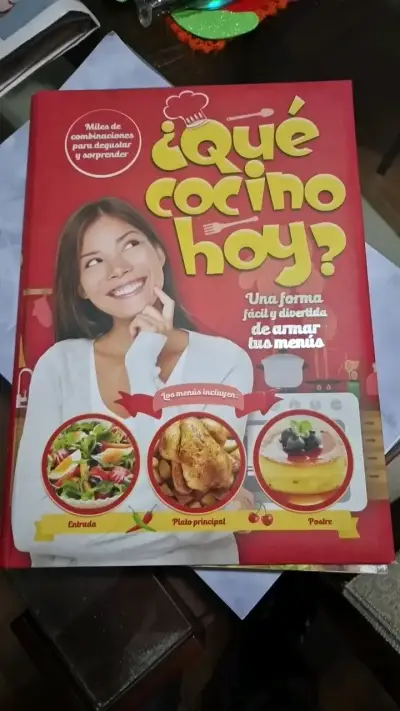 Libro de cocina '¿Qué cocino hoy?' - miniatura 1