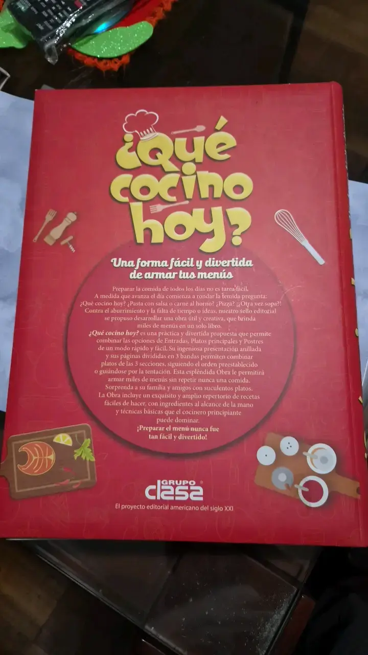 Libro de cocina '¿Qué cocino hoy?' - 2