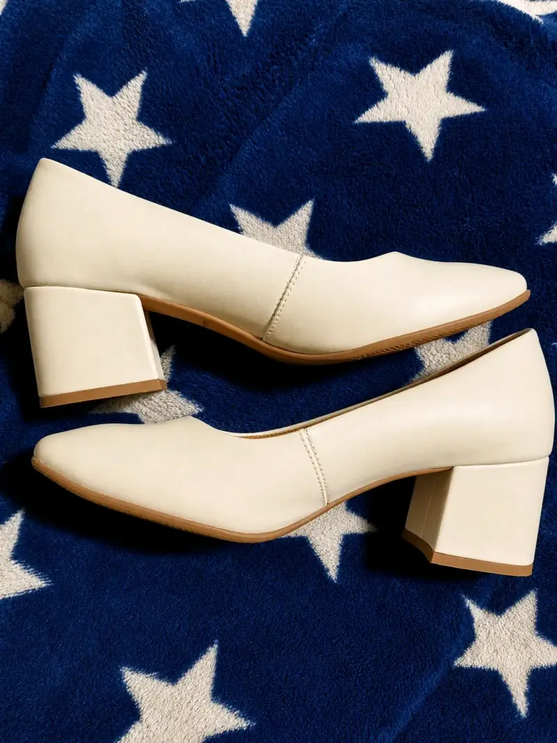 Zapatos Via Uno blancos elegantes - 2