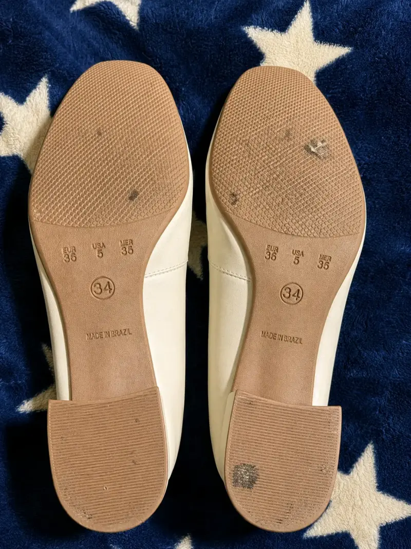 Zapatos Via Uno blancos elegantes - 3