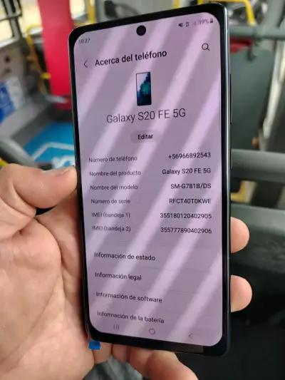 Samsung Galaxy S20 FE 5G en buen estado - miniatura 6