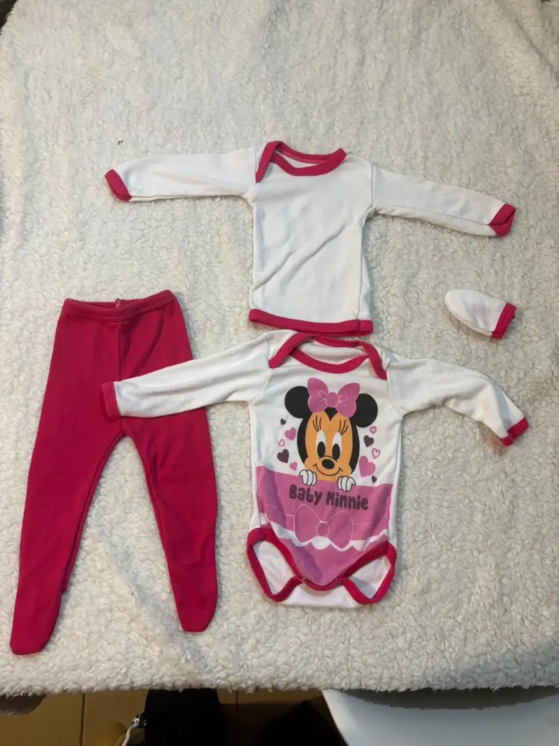 Conjunto de ropa para bebé Minnie Mouse