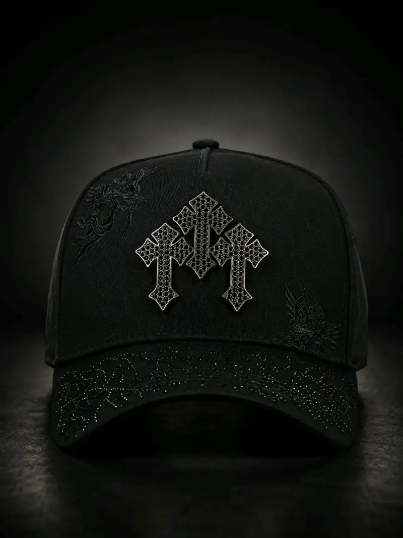 Gorra barbas con diseño bordado exclusivo - 1