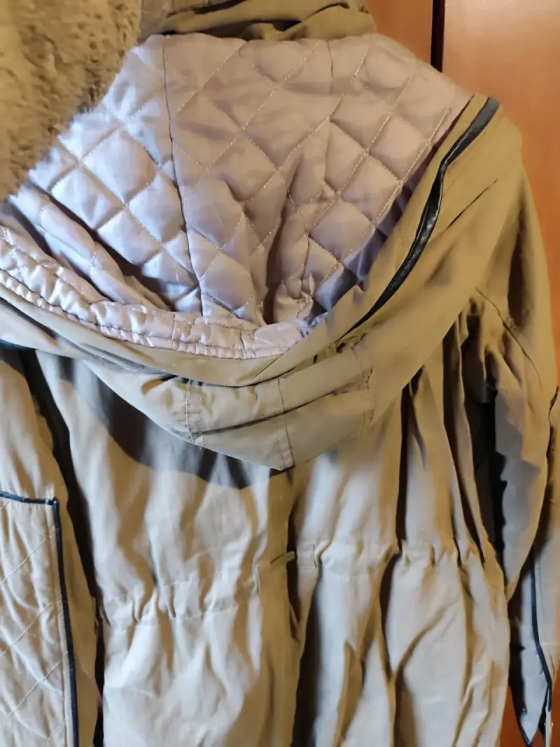 Parka Barbados Jeans beige con forro polar - 3
