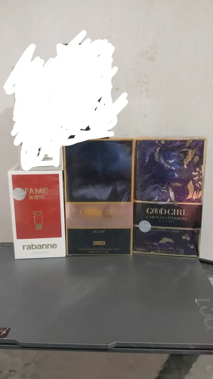 Set de perfumes Carolina Herrera y Rabanne