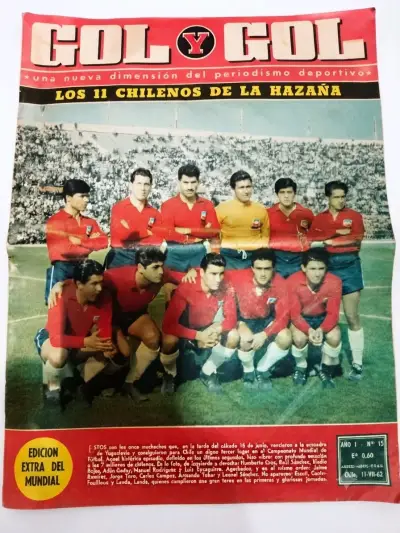 Revista Gol y Gol Edición Extra Mundial 1962 - miniatura 1