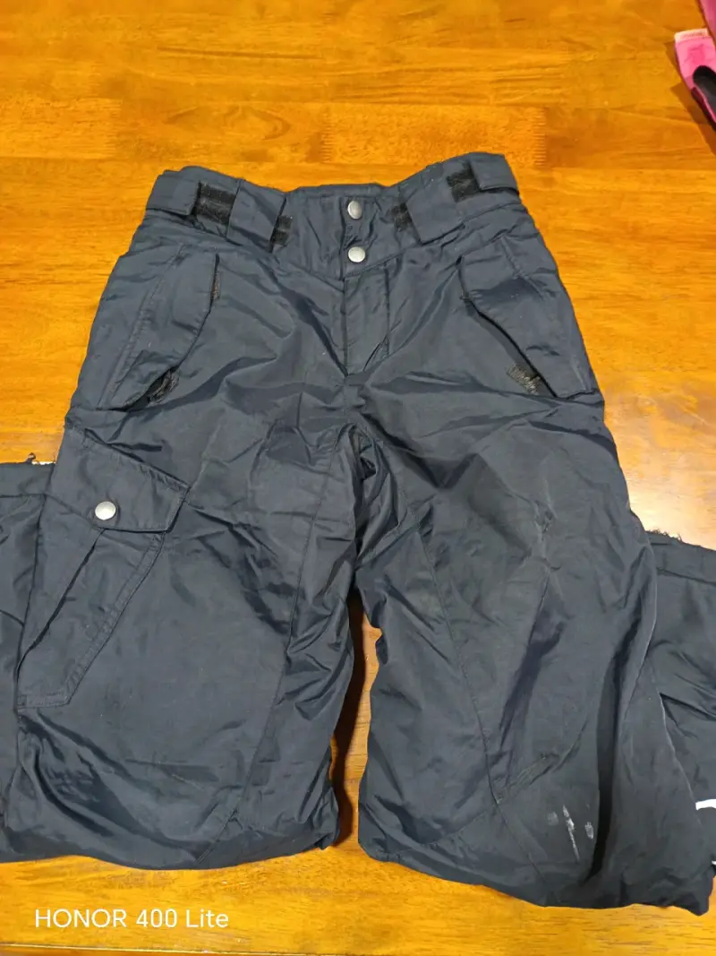 Pantalones de nieve rosados para mujer - 2