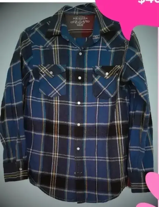 Camisa de franela a cuadros Arizona - 1