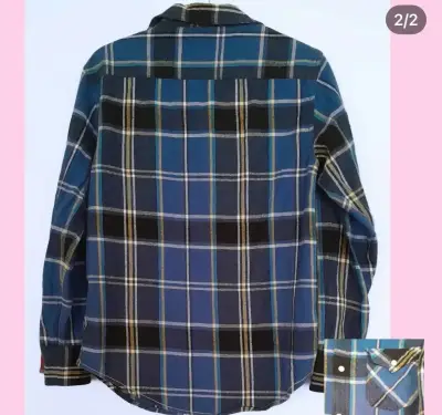 Camisa de franela a cuadros Arizona - miniatura 2