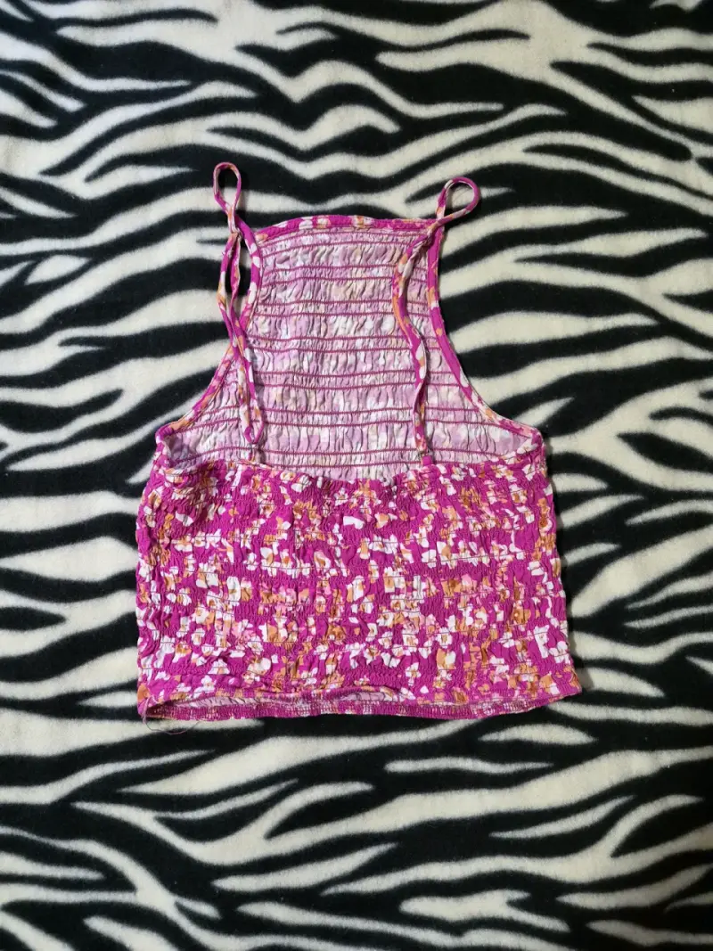 Top floral rosa - 2