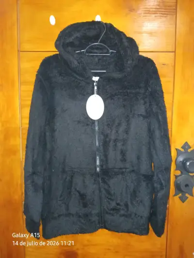Chaqueta de polar con capucha Cima burdeos - miniatura 4