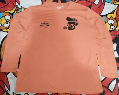 Polera manga larga The Street Factory naranja - miniatura 1
