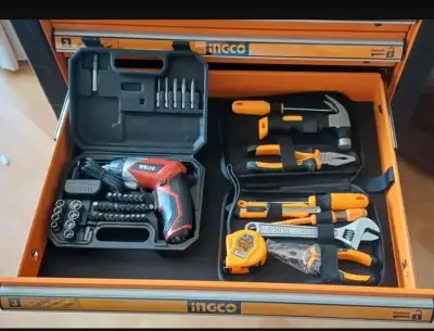 Carro de herramientas con cajones y ruedas - miniatura 2