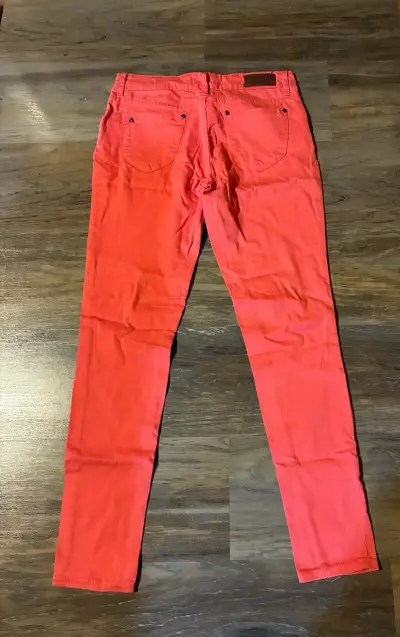 Pantalones rojos Barbados talla 40 - miniatura 3
