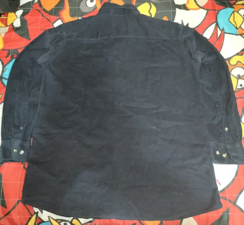 Camisa Vergucci Golf Club Original Cotelé Negra - 2
