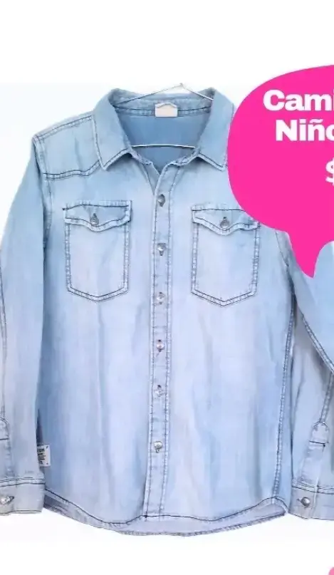 Camisa de mezclilla para niño - 1