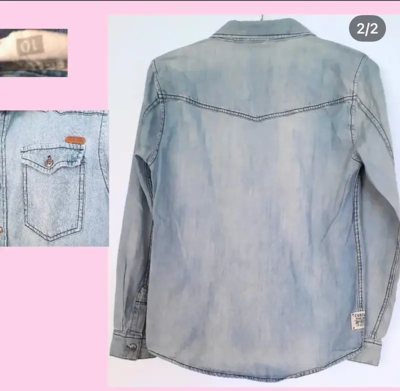 Camisa de mezclilla para niño - 2